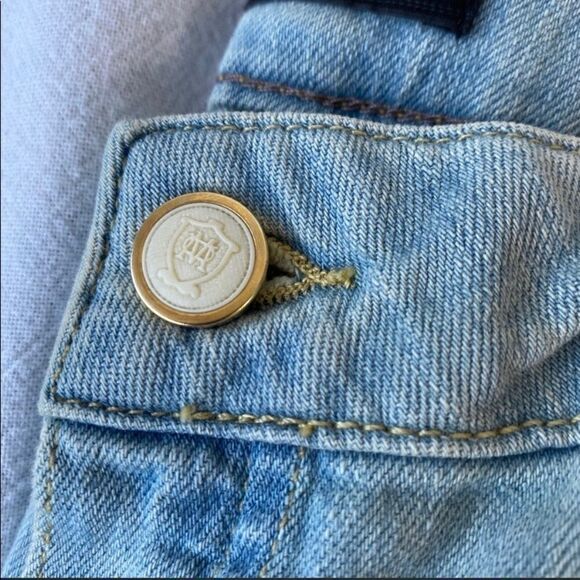 Massimo Dutti light washed wide leg jeans C25 - Picture 4 of 8